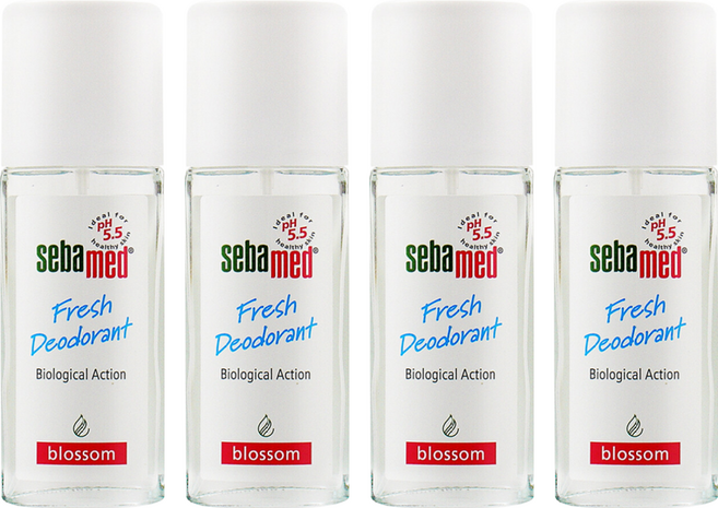 sebamed 施巴 噴式體香露 茉香, 75ml, 4瓶