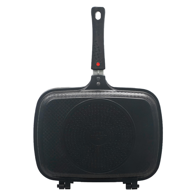 QUEEN SENSE Olbia 電磁爐適用 雙面煎烤平底鍋, 32cm, 1個