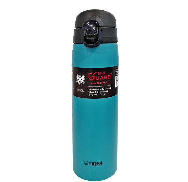 TIGER 虎牌 不鏽鋼保溫保冷杯 MCT-K型, 1個, 松石綠, 500ml