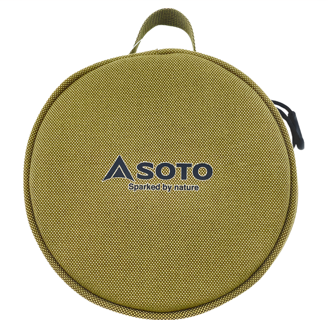 SOTO 收納包 ST-3104PDCS 16 x 16 x 7cm 102g, 軍綠色, 1層, 1個