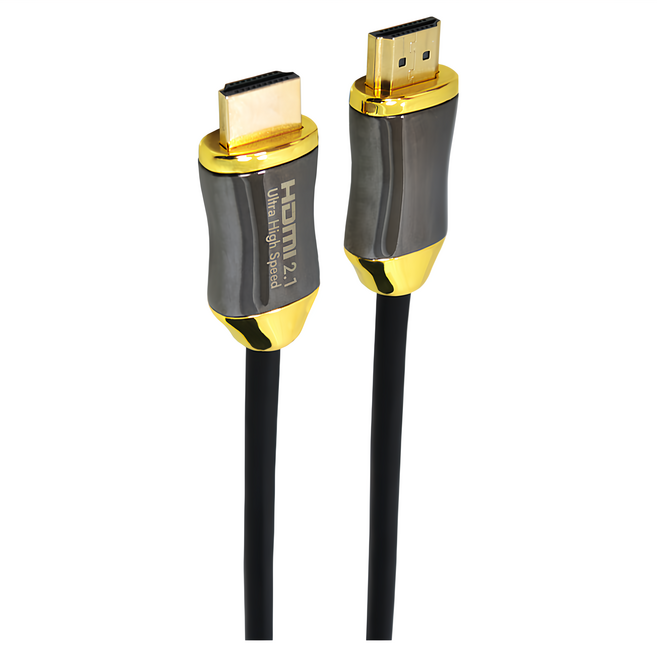 DigiSun 得揚 8K HDMI 2.1 影音傳輸線 Dynamic HDR eARC 鋅合金殼 編織線 HZC21R50S23, 1條, 5m