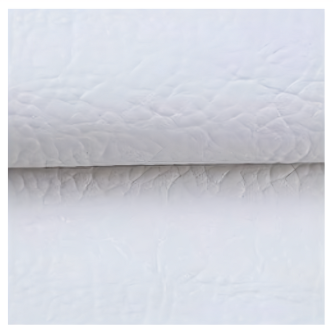 fioJa 自黏背膠皮革修補貼片 PU皮革 耐磨耐用 黏性良好, 白色, 1個