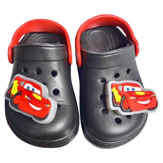 BORUI 柏睿鞋業 兒童款 DN電燈飾釦洞洞兒童涼鞋 造型防水園丁鞋