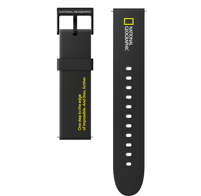 NATIONAL GEOGRAPHIC 國家地理 Smart strap 錶帶, 黑色, 1條