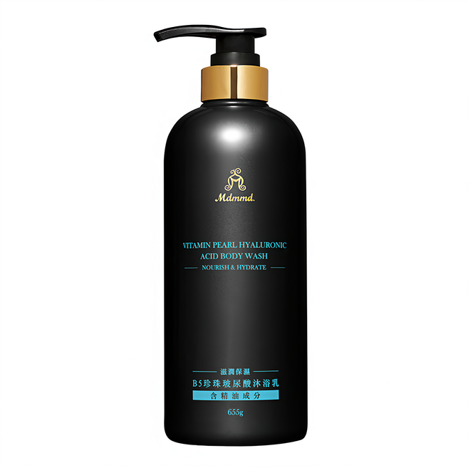 Mdmmd. 明洞國際 B5珍珠玻尿酸沐浴乳 滋潤保濕, 655g, 1件