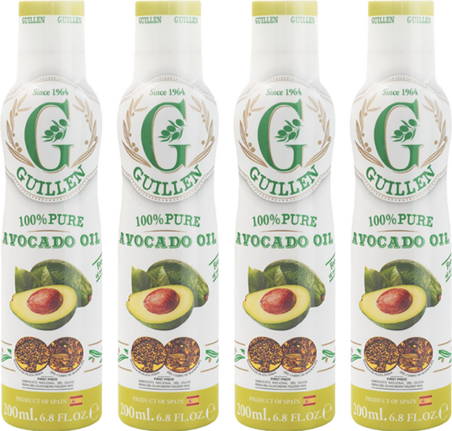 GUILLEN 酪梨油 噴霧式, 200ml, 4瓶