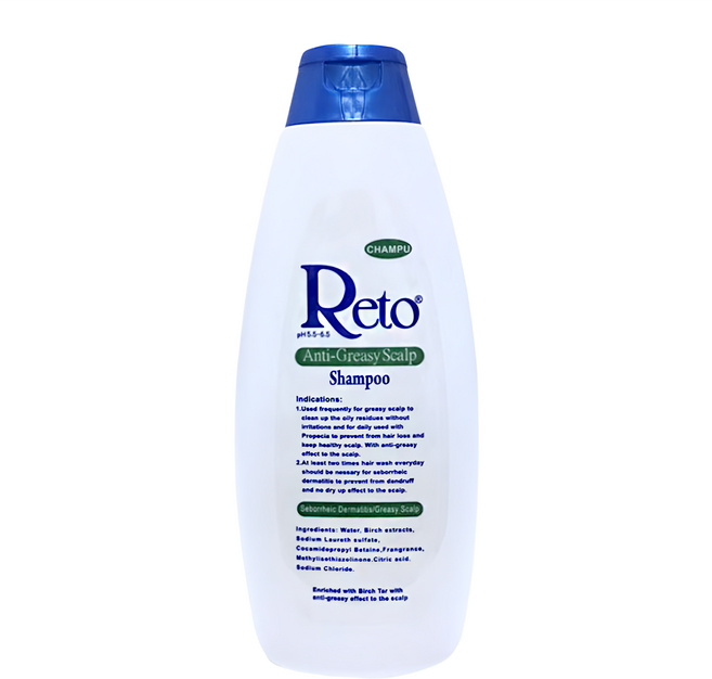 Reto 深層抗油性頭皮洗髮精, 720ml, 1瓶