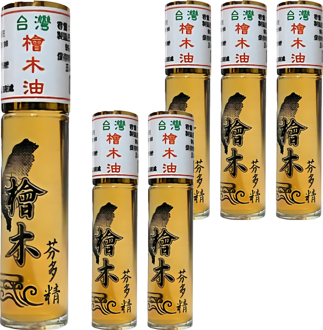 名品農產行 台灣檜木小精油, 10ml, 6瓶, 檜木