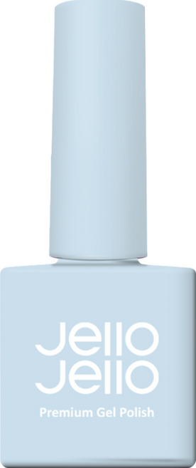 Jello Jello 彩色美甲凝膠, JC-55 Powder Blue, 10ml, 1瓶