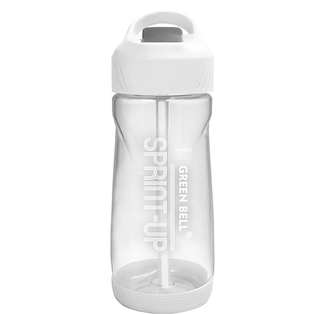 Green Bell 綠貝 Tritan極速運動水壺 500ml, 白色, 1個