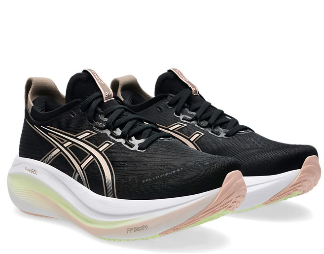 ASICS 亞瑟士 女款運動慢跑鞋 GEL-NIMBUS 27 1012B753-003