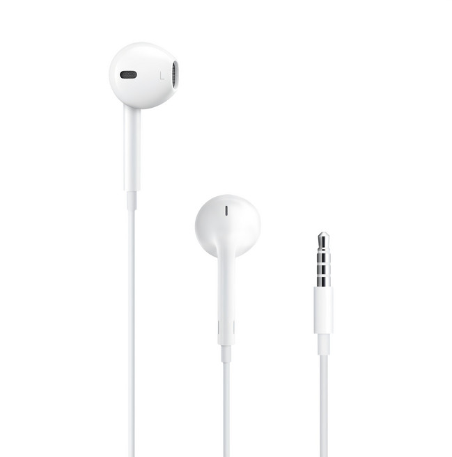Apple 台灣公司貨 EarPods 耳機 3.5mm接頭 原廠保固, MWU53FE/A, 白色