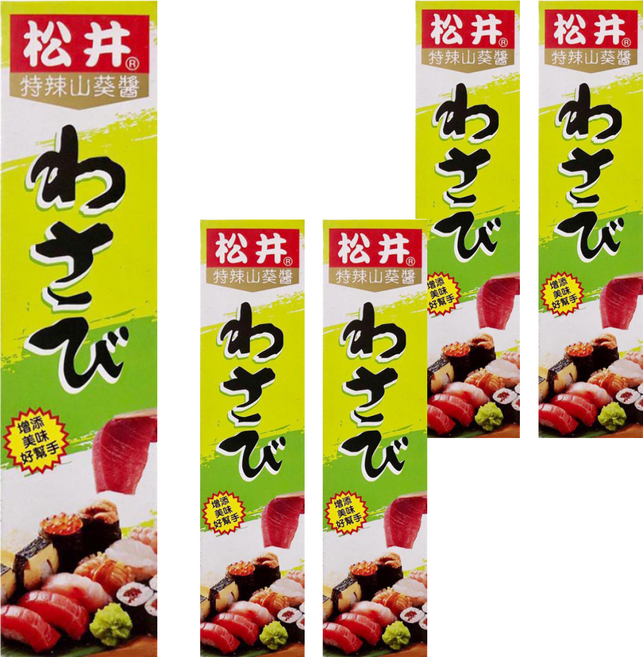 松井 山葵醬, 43g, 5盒