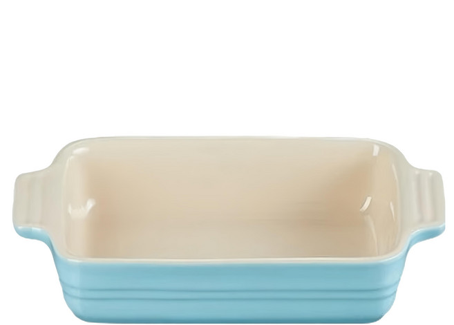 LE CREUSET 長方烤盤 18cm, 亮藍, 1個
