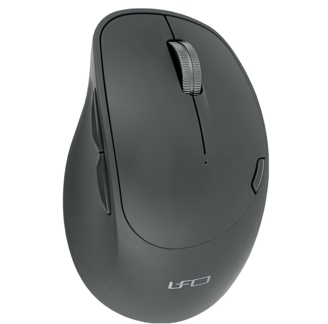 INTOPIC 廣鼎 2.4GHz飛碟無線靜音滑鼠 按鍵低音 三段可調DPI 自動省電模式, MSW-Q773-BL, 藍色