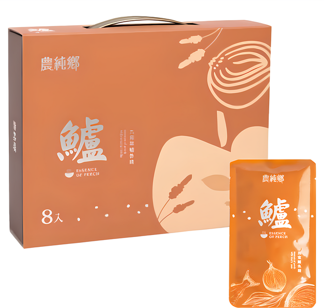 農純鄉 九尾草鱸魚精, 400ml, 8包, 1盒