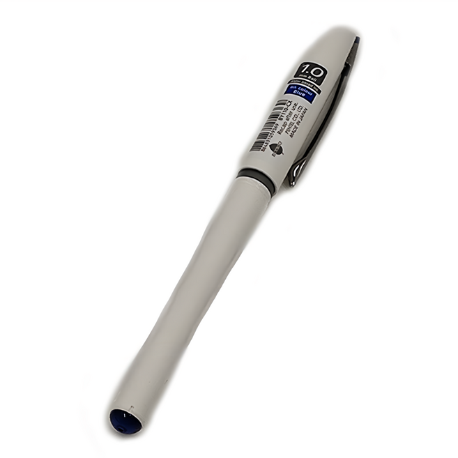 Pentel 飛龍文具 BY110-CX 1.0 FLOATUNE 輕滑鋼珠筆 12支, 藍芯, 1盒