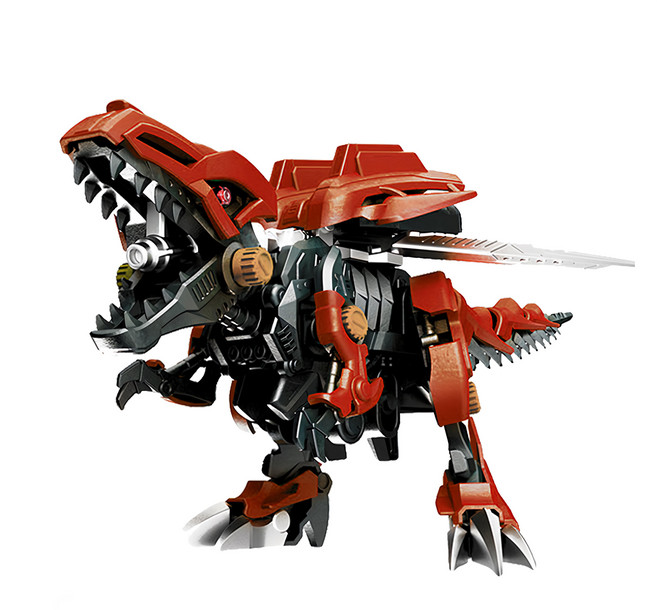 DIY仿生系拼裝電動恐龍 霸王龍款 5701, 1個