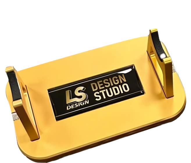 LS DESIGN 鋁架竿器 鋁置竿架 架竿器 蝦竿 置竿架 竿架 釣竿架 撐竿器, 金色