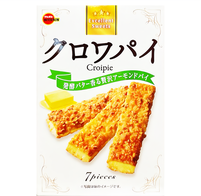 BOURBON 北日本 杏仁奶油風味派, 99.4g, 1盒