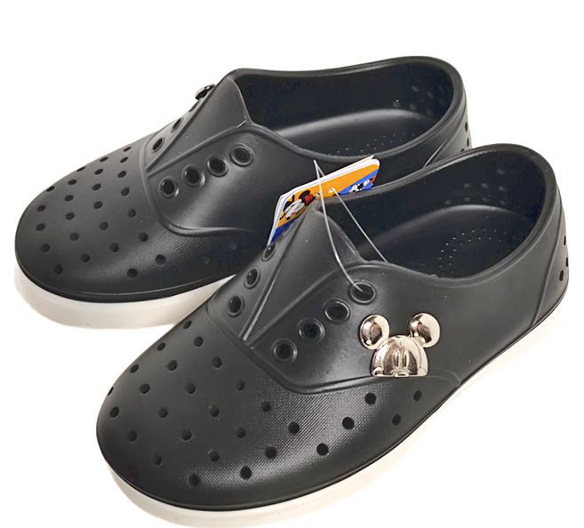 BORUI 柏睿鞋業 120272 迪士尼飾釦防水洞洞鞋