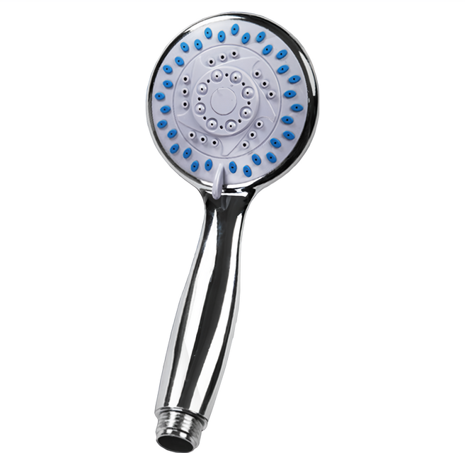 WIDE VIEW 四檔多功能蓮蓬頭 BS-SH07, 1個, 銀色