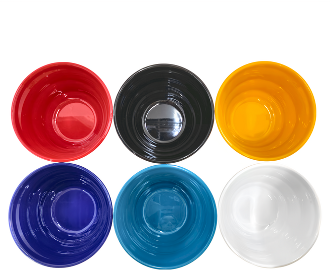 波紋碗 直徑12*5.6cm 容量390ml PET材質 台灣製造, 波紋, 6個