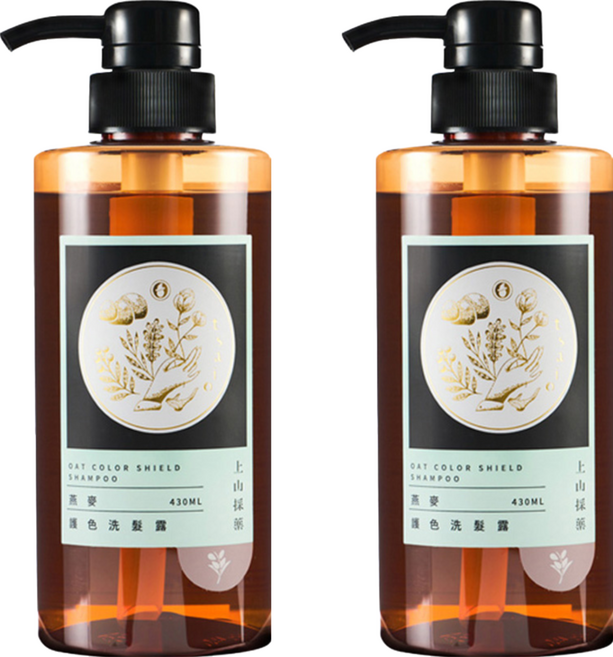 tsaio 上山採藥 燕麥護色洗髮露, 430ml, 2瓶