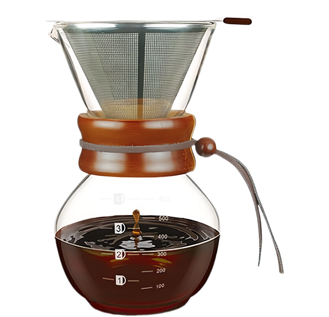 Dr.AV 聖岡科技 日式手沖咖啡滴漏壺, 1個, 手沖咖啡滴漏壺