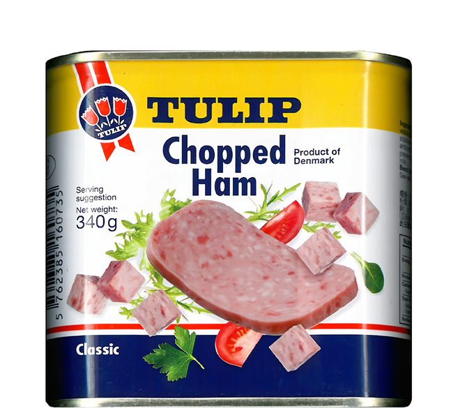 TULIP 火腿餐肉, 340g, 1罐