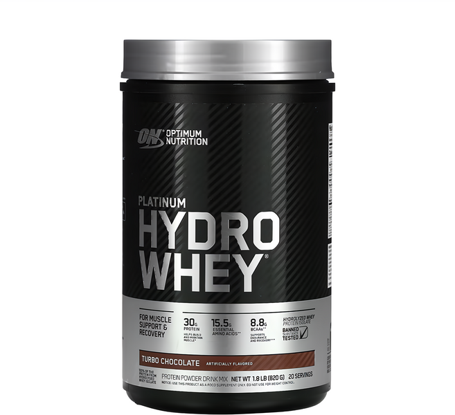 OPTIMUM NUTRITION 歐恩 白金水解乳清蛋白 巧克力, 1.8lb, 1桶