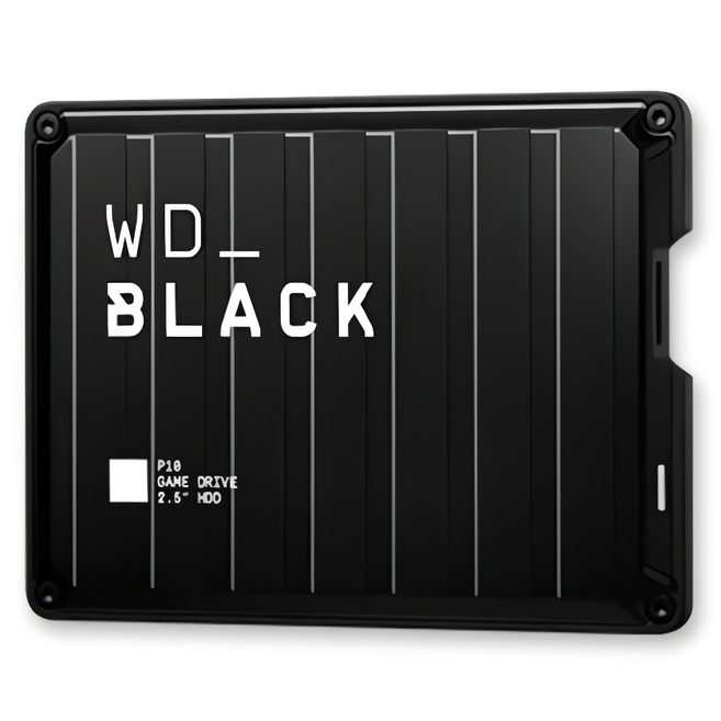 Western Digital 威騰 WD BLACK P10 Game Drive 行動硬碟 2.5吋 1個, 6TB, 黑色