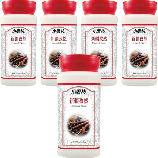 小磨坊 新疆孜然, 300g, 5瓶