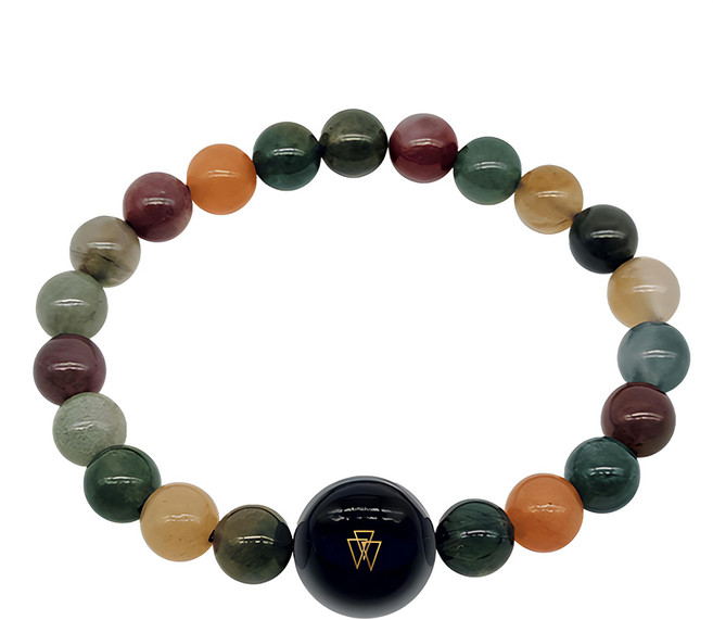 acer 宏碁 瑪瑙易付佛珠 一卡通版 搭配感應支付功能, 七彩, 1條