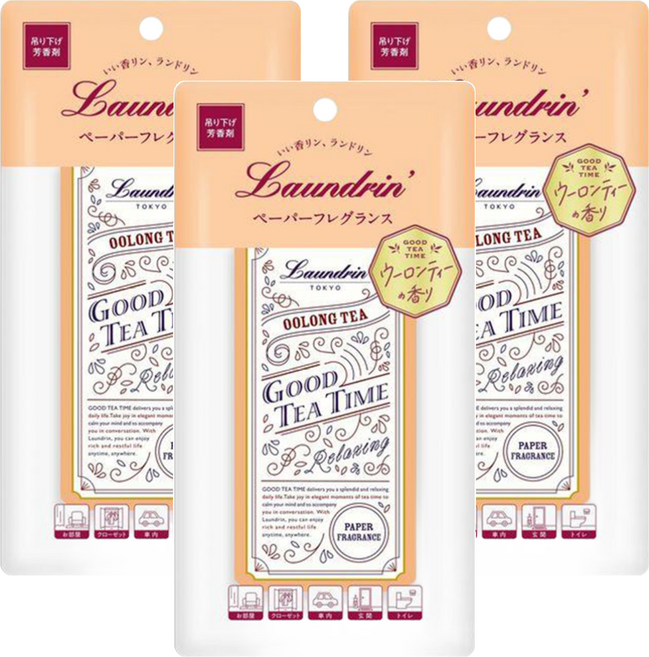 Laundrin' 朗德林 Good Tea Time香氛片 烏龍茶香, 10g, 3包