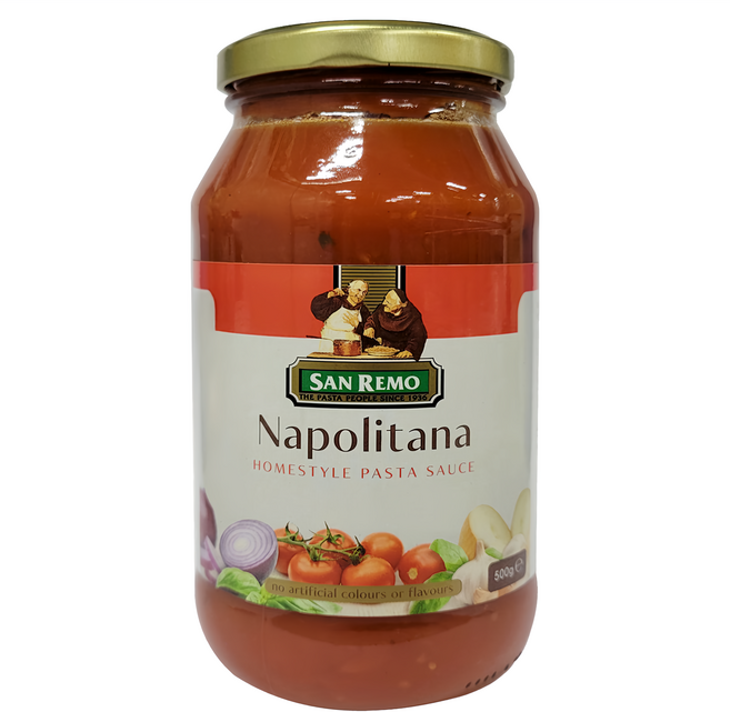 SAN REMO 頂級麵醬, 500g, 1罐