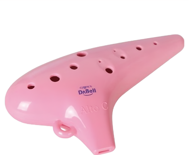 DABell 中音陶笛, 粉色, 1個, DB-SO