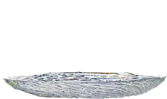 FOREVER 日式炫彩玻璃盤, 1個, 透明色