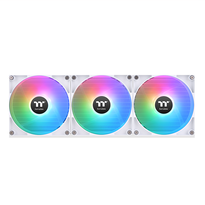 thermaltake 曜越 TH420 V2 Ultra EX ARGB Sync 主板連動 磁吸快接 2.1吋液晶冷頭, CL-W417-PL14SW-A, 白色, 1個