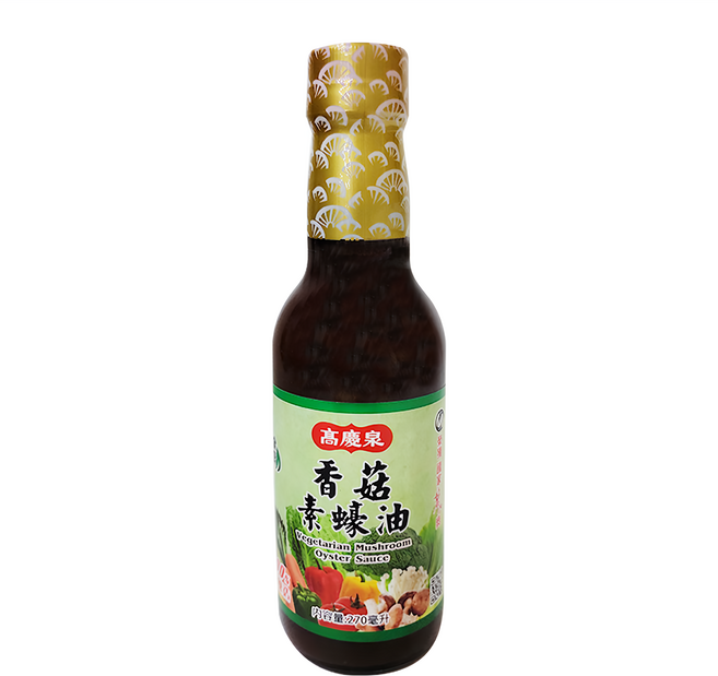 高慶泉 香菇素蠔油, 270ml, 1瓶