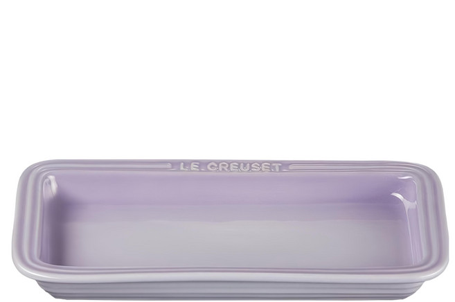 LE CREUSET 瓷器長方盤, 1個, 粉彩紫