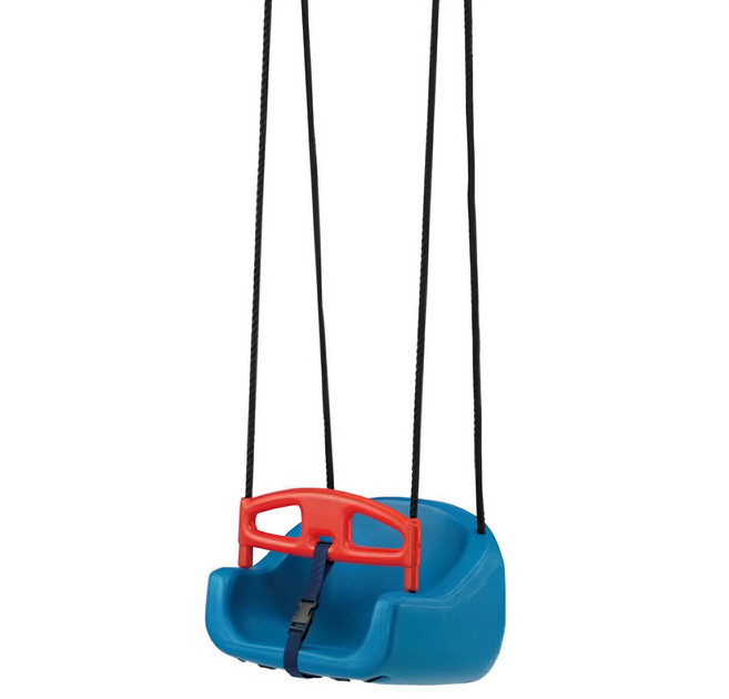 CHING-CHING 親親 椅型鞦韆 藍色 SW-01B/紅色 SW-01R, 顏色隨機, 1個