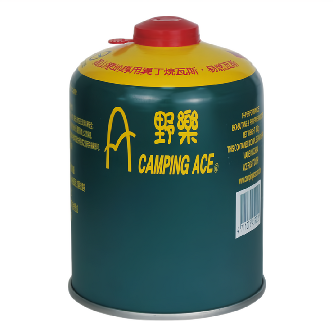 CAMPING ACE 野樂 高山瓦斯罐 ARC-9123, 450g, 1罐