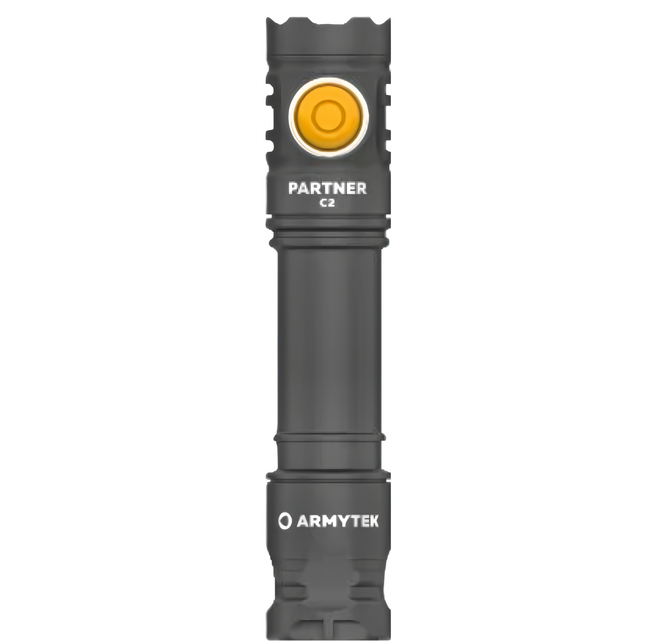 Armytek PARTNER C2 戰術手電筒 防水IP68標準 高亮度LED 防摔等級, 1支