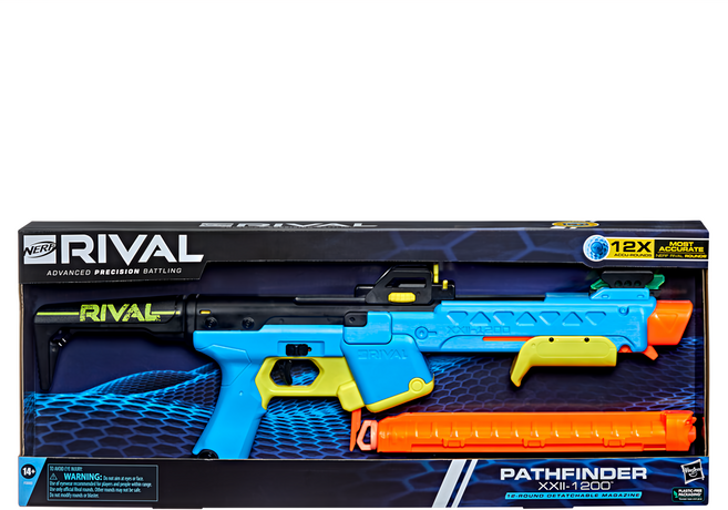 Hasbro 孩之寶 NERF 樂活打擊 決戰系列 玩具槍, Pathfinder XXII-1200, 1盒