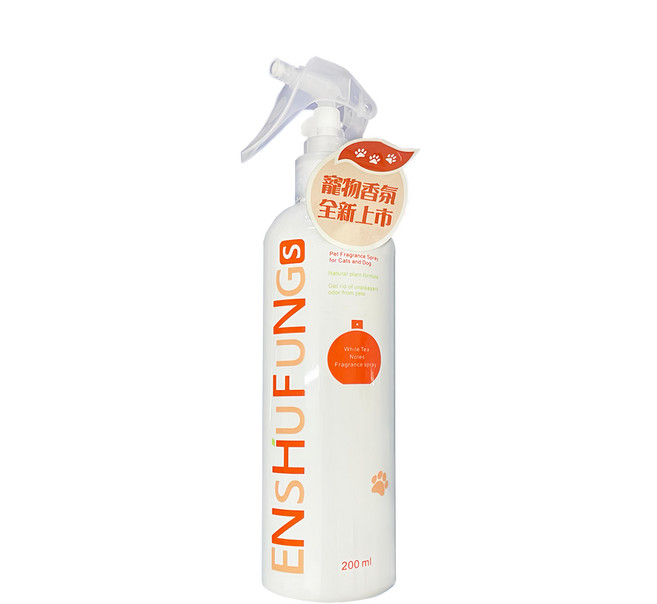ENSHUFUNG 恩舒芳 香氛噴霧 紅玉白茶 寵物香氛 分解臭味, 200ml, 1瓶