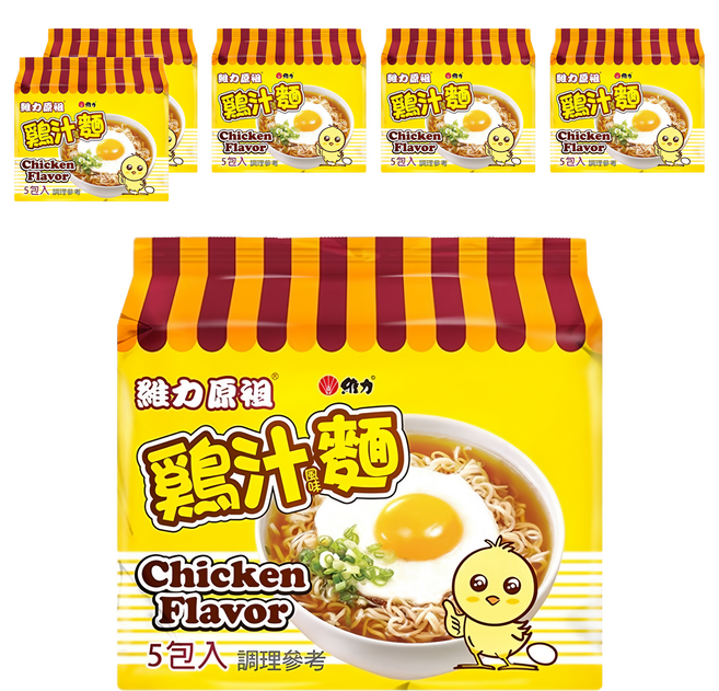 維力 原祖 雞汁風味麵, 30包