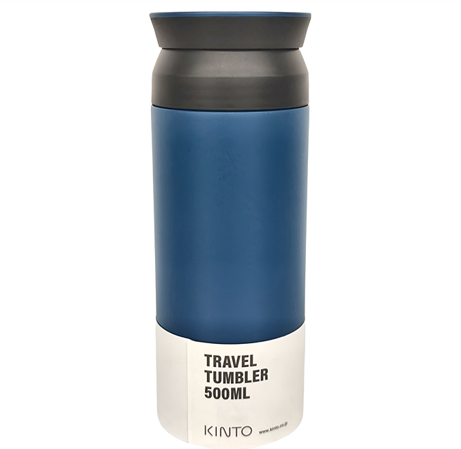 KINTO TRAVEL TUMBLER隨行保溫瓶, 藍綠色, 500ml, 1個