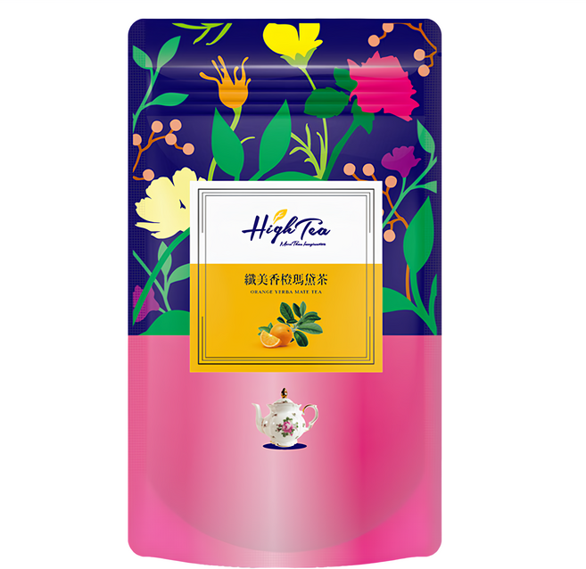 High Tea 伂橙 纖美香橙瑪黛茶, 2g, 12包, 1袋