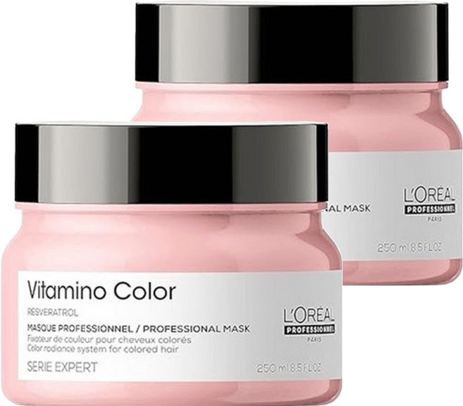 L'OREAL PROFESSIONNEL 巴黎萊雅PRO 絲漾博飽和護色髮膜, 250ml, 2罐
